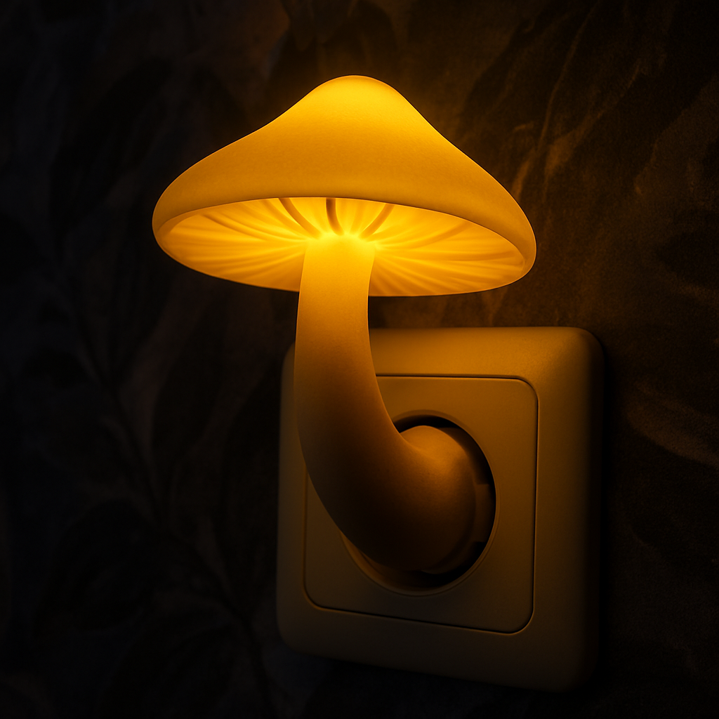 MushieLights™ CozyGlow Mushroom Night Lamp (Auto Sensor)